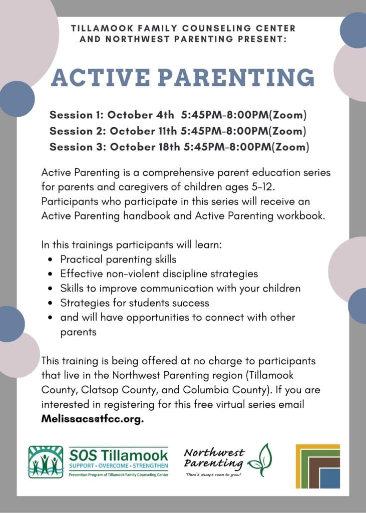Active Parenting October 2023